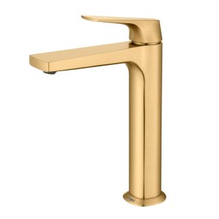 Смеситель для раковины Raglo R07.15.03 золотой сатин