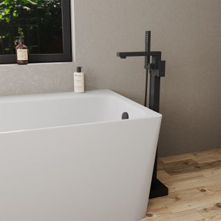 Напольный смеситель для ванны DQ Bayern.Liszt DA1516005 чёрный