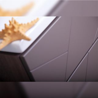 Тумба под раковину Бриклаер Кристалл 4627125414510 60 см ясень анкор темный/графит