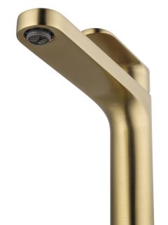 Смеситель для раковины Wonzon & Woghand WW-H1034-BG брашированное золото