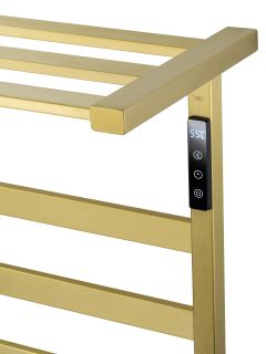 Полотенцесушитель электрический Wonzon & Woghand Frankfurt WW-1029-BG 48x90 см брашированное золото