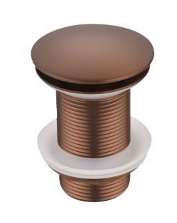 Донный клапан Boheme Medici 612-BRB бронза брашированная