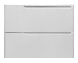 Подвесная тумба под раковину Kare Luxe ФР-00005717 80см два ящика белый