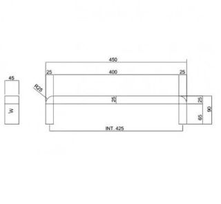 Полотенцесушитель электрический Margaroli Panorama 681 Brushed Nickel BN 45 см брашированный никель
