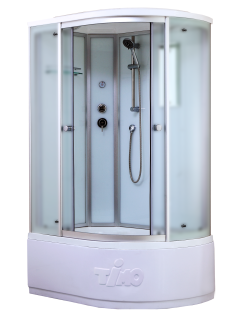 Душевая кабина Timo Standart T-6620SFL Silver Fabric 120x85см