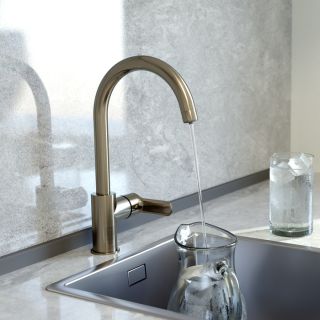 Смеситель для кухни IDDIS Cuba с каналом для фильтрованной воды сатин CUBBNFJi05