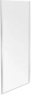 Боковая панель Veconi KP-12, 900x1950, хром, стекло прозрачное