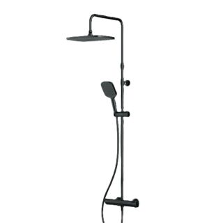 Душевая стойка с термостатом Am.Pm Func F078F422 чёрный