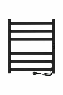 Полотенцесушитель электрический Indigo Oktava Slim 3 LСLOKS3E60-50BRRt 60x50 см чёрный муар