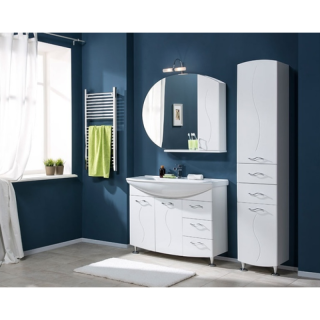 Тумба под раковину Aquanet Моника 186772 105 см белый