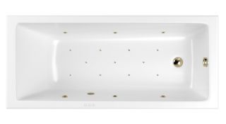 Гидромассажная ванна Whitecross Wave Slim 0111.170070.100.RELAX.BR 170x70см Relax бронза