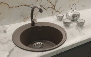 Смеситель для кухни Ulgran Quartz UQ-007-08 космос