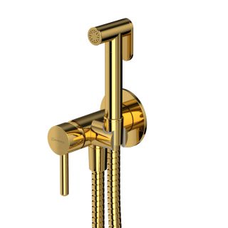 Гигиенический душ со смесителем Omnires Y золото SYSYBI2GL
