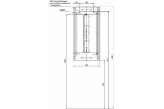 Зеркало Allen Brau Infinity 1.21019.WT Черное