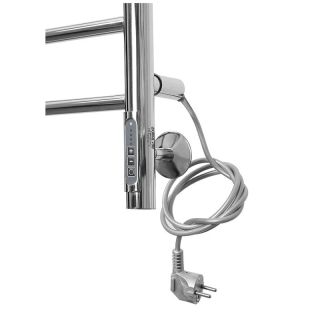 Полотенцесушитель электрический Domoterm Медея П5 500х650 quick touch хром