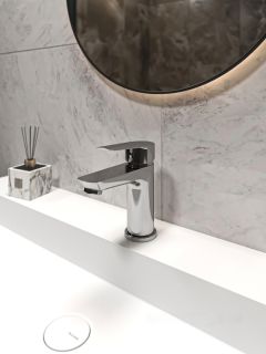 Cмеситель для раковины Knotlor KN-10, хром