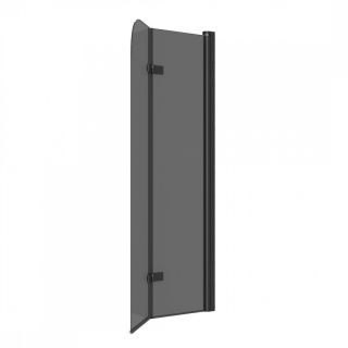 Шторка на ванну 80х140 см Maretti Valentina VA41R8014098-560, профиль черный