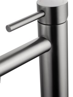 Смеситель для раковины Wonzon & Woghand WW-H9089-BGG тёмный графит