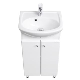 Тумба под раковину Акватон Мира 45см белый 1A104401MR010