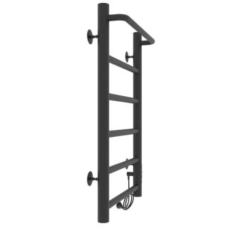 Полотенцесушитель электрический Laris Прайм ЧКЧ П6 400x600 R 73207593 Черный муар