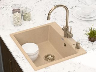 Смеситель для кухни Paulmark Essen Es213211-BR бронза