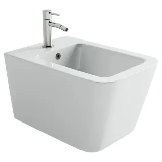 Подвесное биде Ceramicanova Miro CN11004 белое