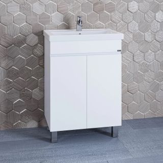 Тумба под раковину СанТа Марс 700240 60см белый