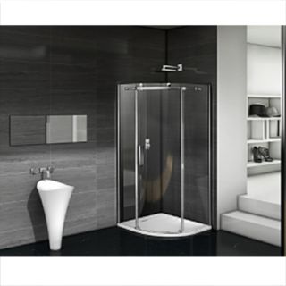 Душевой уголок Good Door Galaxy R-100-C-CH стекло прозрачное