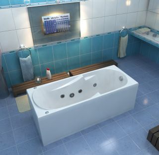 Акриловая ванна Bas Нептун Standart 170x70