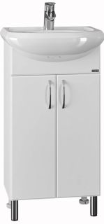 Тумба под раковину СанТа Уют 201084 40см белый
