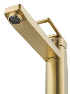 Смеситель для раковины Wonzon & Woghand Frame WW-88239010-BG брашированное золото