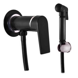 Гигиенический душ со смесителем Rav Slezak Colorado CO147/1CMATC черный хром