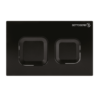 SET Инсталляция Sava Free Standing+клавиша смыва SMART черный матовый квадр.