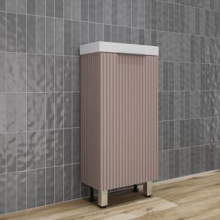 Тумба под раковину  Style Line Соло ЛС-00002429 40 см Санд пудровый