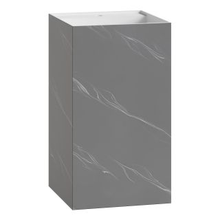 Раковина напольная Armadi Art Cube Corian 802-GR 48 см серый