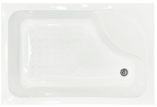 Душевой поддон Royal Bath 100x80см правый белый RB8100BP-R