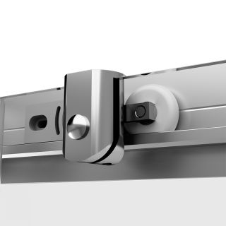 Душевой уголок AM.PM Sunny W87G-403-10080-MT профиль серебристый 100х80 см