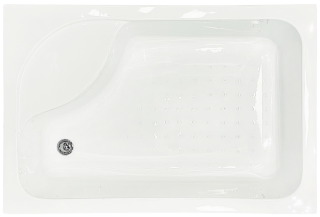 Душевой поддон Royal Bath 120x80см левый белый RB8120BP-L
