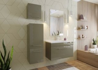 Пенал подвесной Эстет Elin ФР-00003353 Л 35см белый