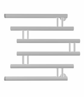 Полотенцесушитель водяной Indigo Zip FZW50-50WM 50 50x50 см белый матовый