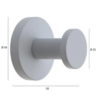 Крючок Boheme Uno 10976-SGM оружейная сталь