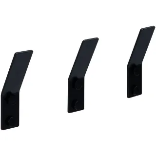 Крючки Aquanet Магнум 336615 чёрный матовый