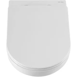 Унитаз подвесной ArtMax Gina AM218CHR безободковый с сиденьем микролифт белый