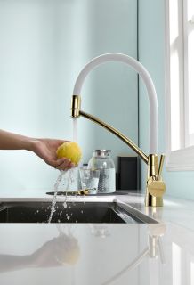 Смеситель для кухни Paulmark Siegen Si213111-Gw золото