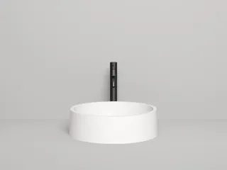 Накладная раковина Salini Gloria 01 S-Stone 1102201M 44см белый матовый