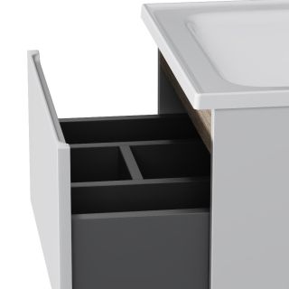 Тумба под раковину AM.PM X-Joy M85A-FHX0502WG-WCC0502WG  белый 50 см