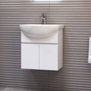 Тумба под раковину подвесная Vigo Wing tp.WIN.BAL.50.2D 50 см белый