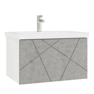 Тумба под раковину подвесная Vigo Geometry 033 60 см бетон