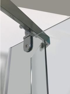 Душевой уголок Parly с поддоном 90x90см хром ZPE911T