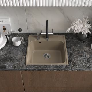 Мойка кухонная Reflexion Etude 53-BE RF0353BE бежевый